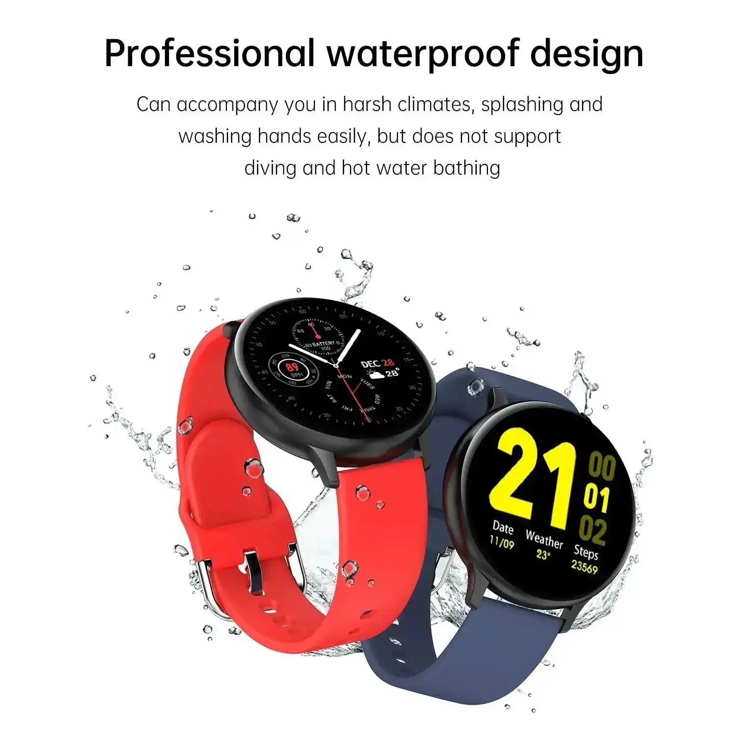 Waterproof 4G ROM Smartwatch – Stay Connected Anywhere - Xandu Limited