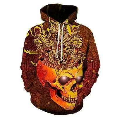 Wolf Printed Hoodies Men 3D Sweatshirt - Xandu Limited