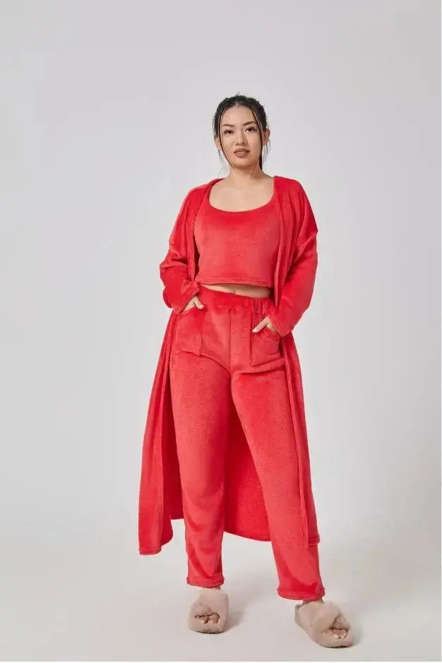 Women's 3 - piece Loungewear set - Xandu Limited