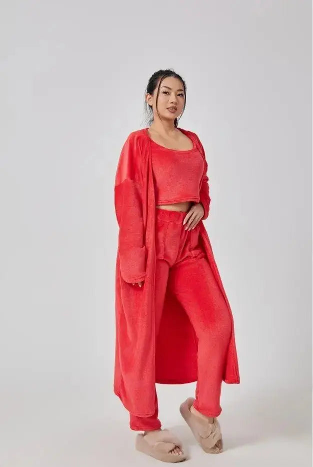 Women's 3 - piece Loungewear set - Xandu Limited