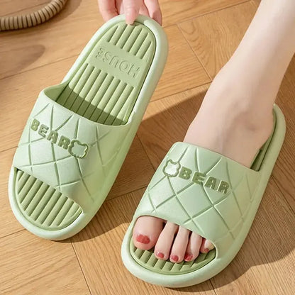 Women's Anti - slip Striped Indoor Sandals - Xandu Limited