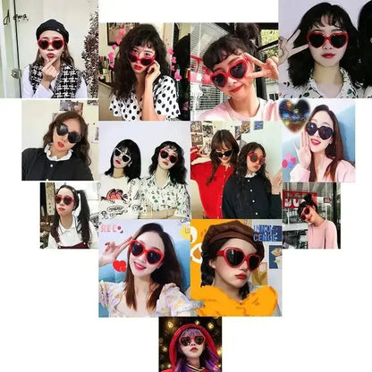 Women's Heart Shaped Sunglasses – Fun, Fashionable & Trendy Eyewear - Xandu Limited