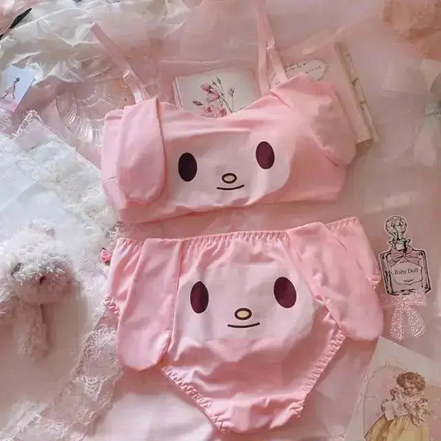 Women's Mymelody Kuromi Cinnamoroll 2 - piece Pajamas - Xandu Limited