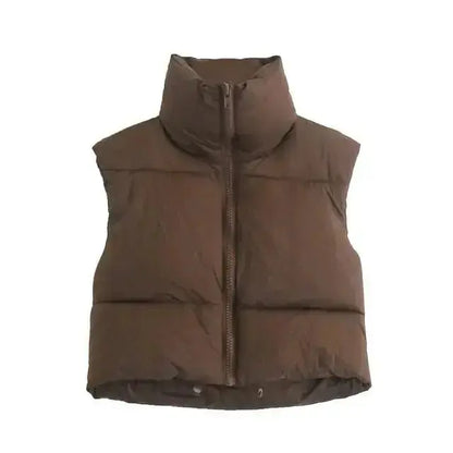 Women's Quilted Vest Winter Jacket - Xandu Limited