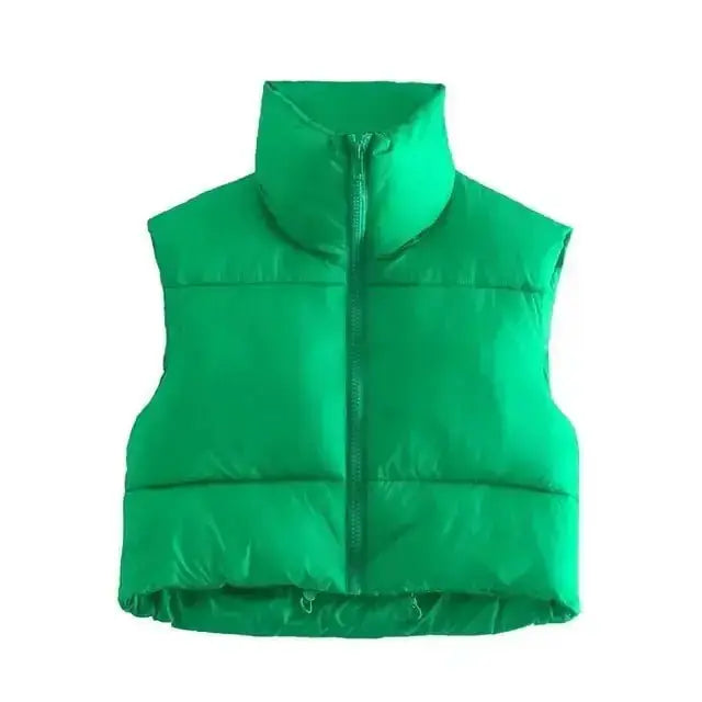 Women's Quilted Vest Winter Jacket - Xandu Limited