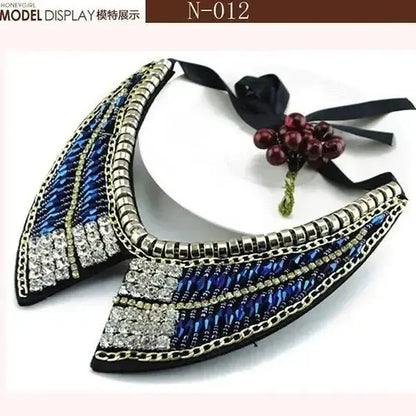 Women's Statement Choker Necklace - Bold & Elegant Fashion Accessory - Xandu Limited