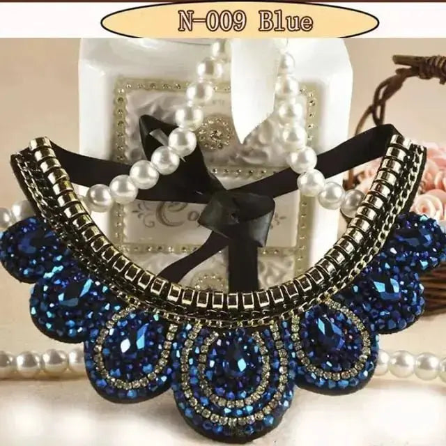 Women's Statement Choker Necklace - Bold & Elegant Fashion Accessory - Xandu Limited