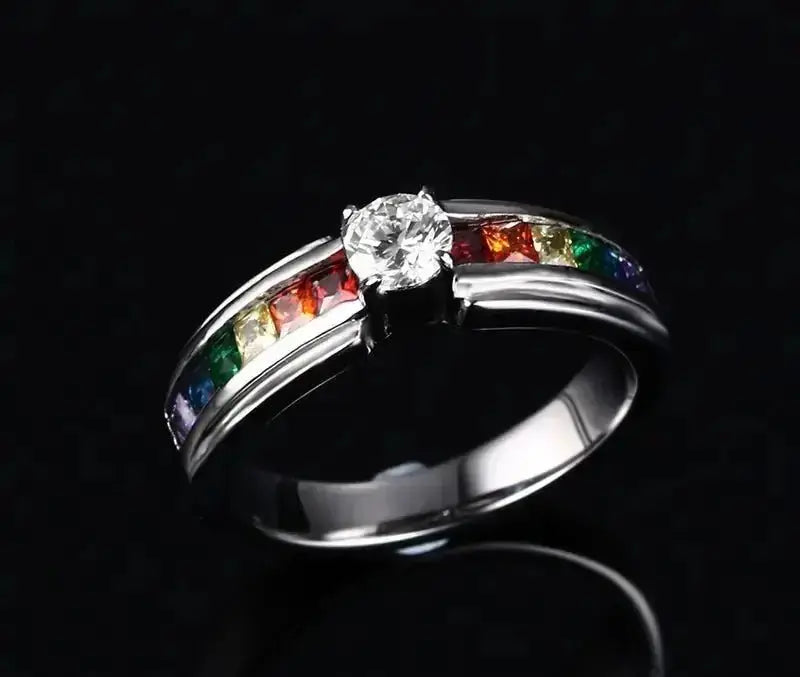 Zircon Rainbow Ring - Xandu Limited