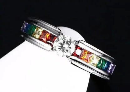 Zircon Rainbow Ring - Xandu Limited