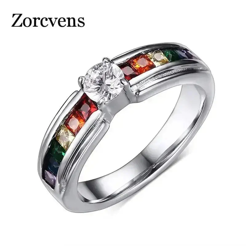 Zircon Rainbow Ring - Xandu Limited