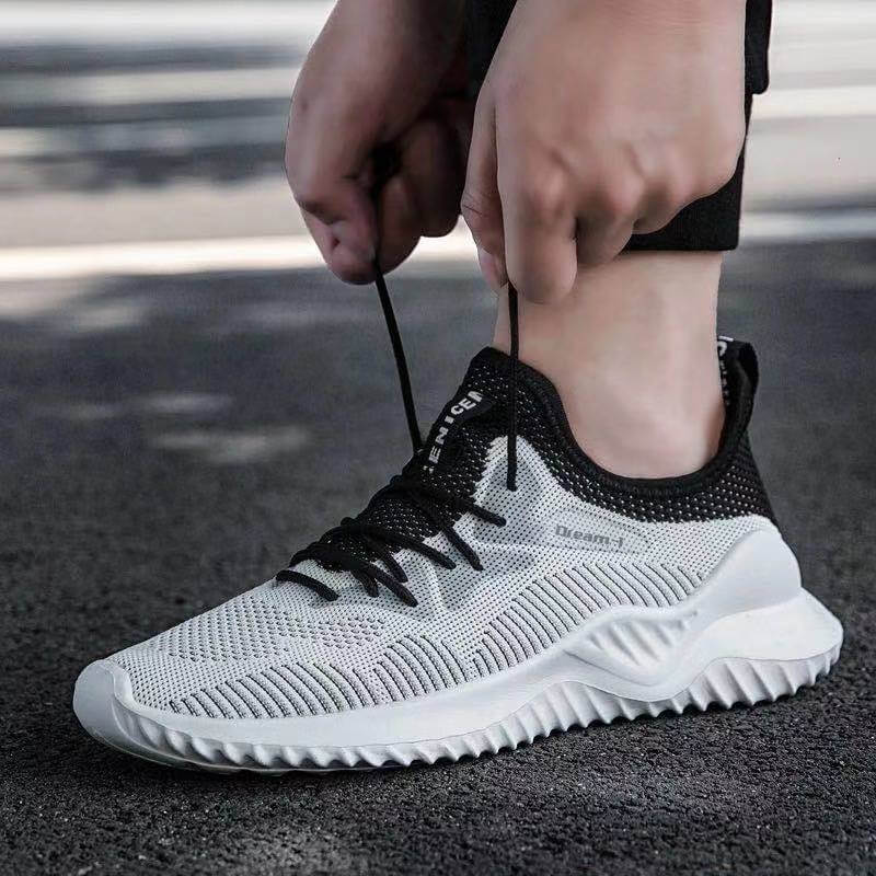 Breathable Mesh Shoes, Mesh Shoes, Men's Shoes, Flying Woven Fashion Casual Shoes - Xandu Limited