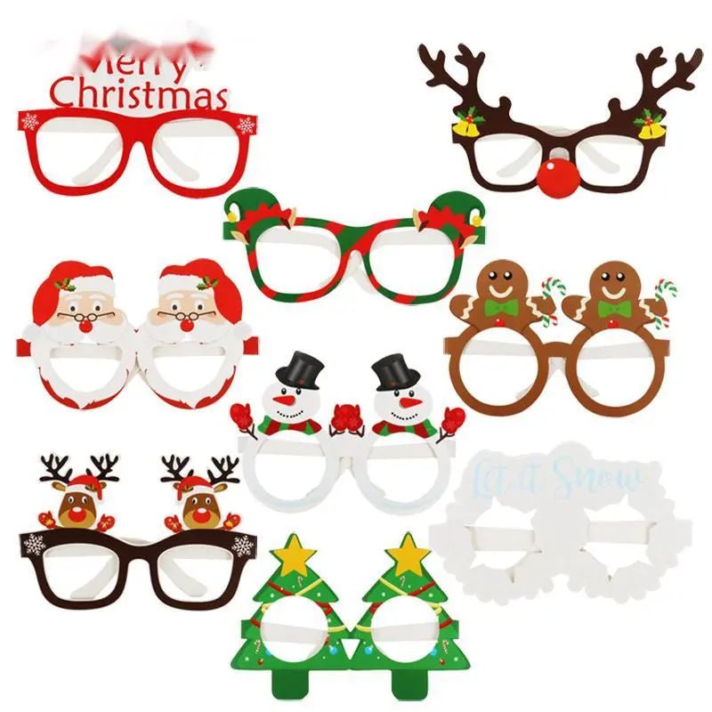 Christmas 3D Glasses - Fun Holiday Paper Accessories for Festivities - Xandu Limited