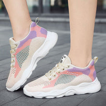 Colorblock Lace - Up Sneakers – Lightweight Walking & Running Shoes - Xandu Limited