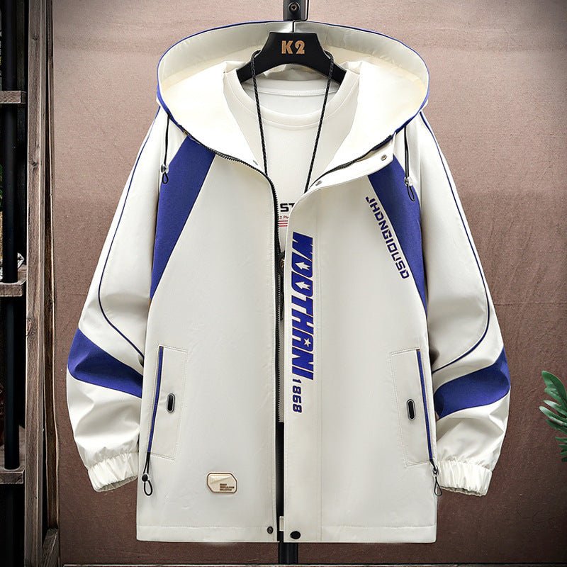 Hooded Jacket Men And Teenagers Casual - Xandu Limited