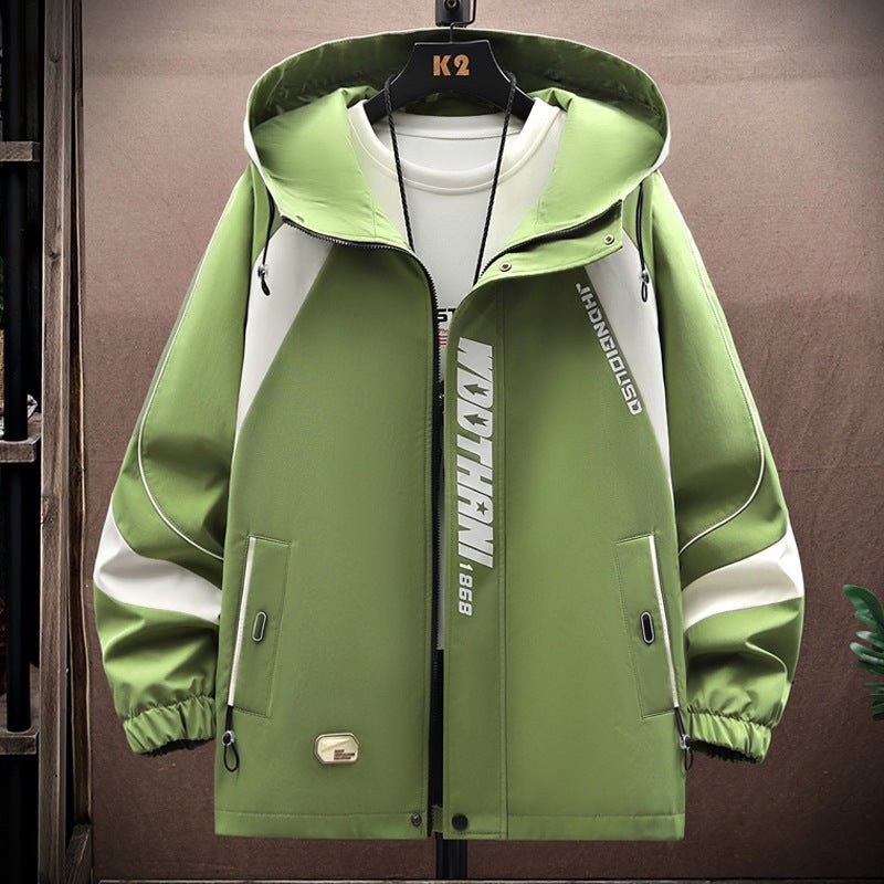 Hooded Jacket Men And Teenagers Casual - Xandu Limited