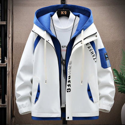 Hooded Jacket Men And Teenagers Casual - Xandu Limited