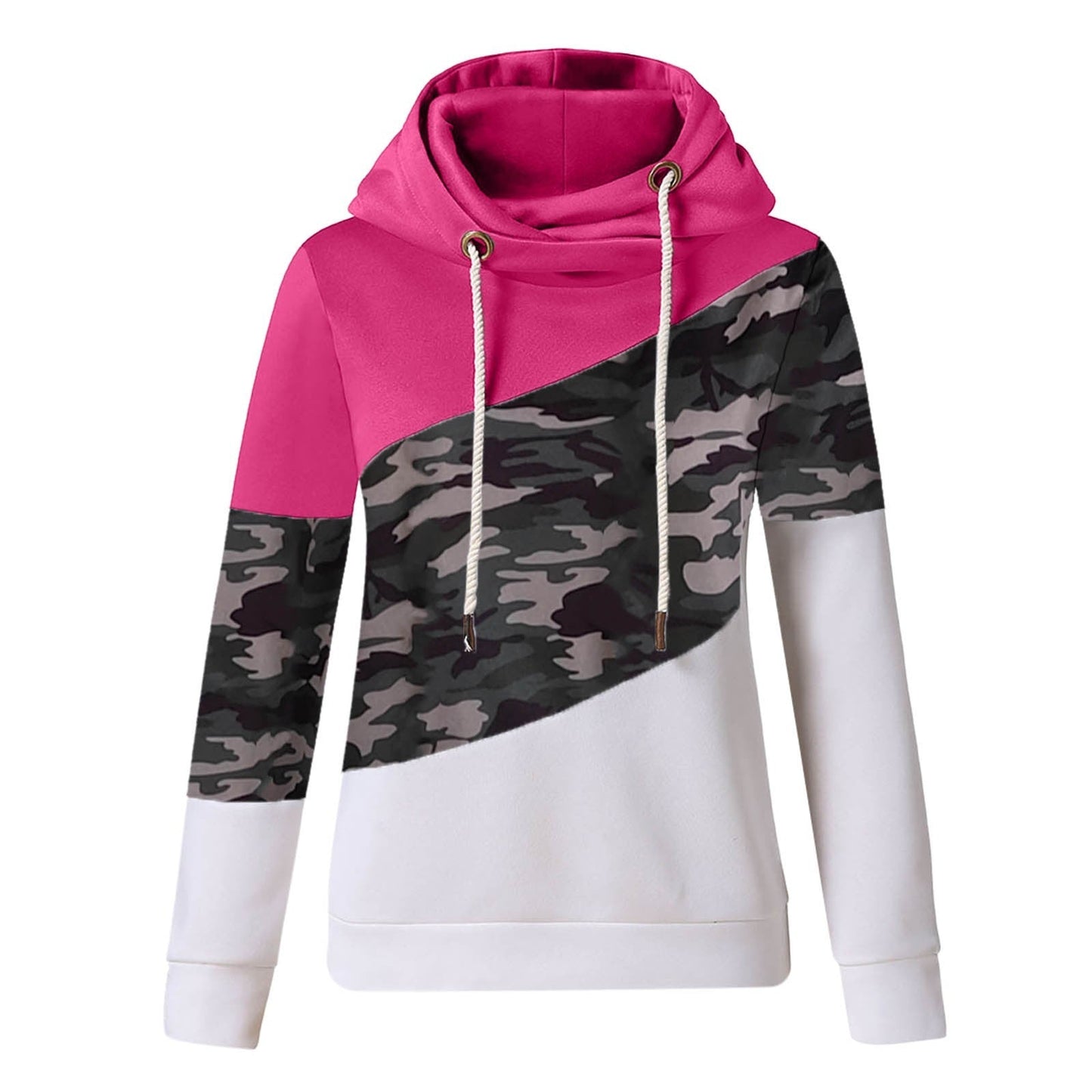 Hoodies Women Camouflage hoodie Sweatshirt - Xandu Limited