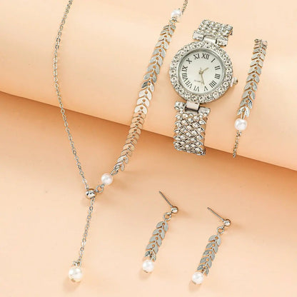 Luxury Diamond Women's Watch - Rhinestone Quartz Bracelet Wrist Watch - Xandu Limited