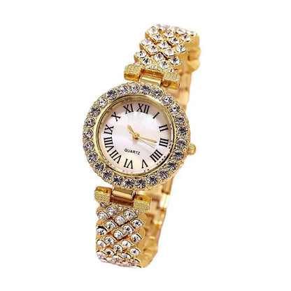 Luxury Diamond Women's Watch - Rhinestone Quartz Bracelet Wrist Watch - Xandu Limited