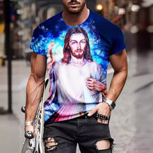 Men's 3D Graphic Short Sleeve T-shirt - Xandu Limited