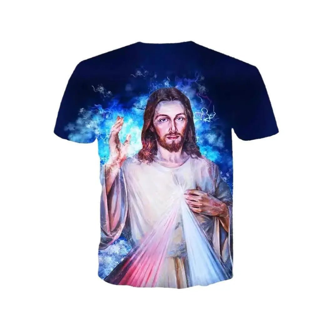 Men's 3D Graphic Short Sleeve T-shirt - Xandu Limited