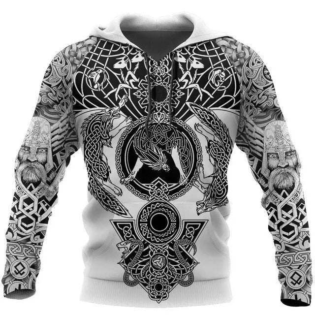 Men's Animal Print Hoodies - Xandu Limited