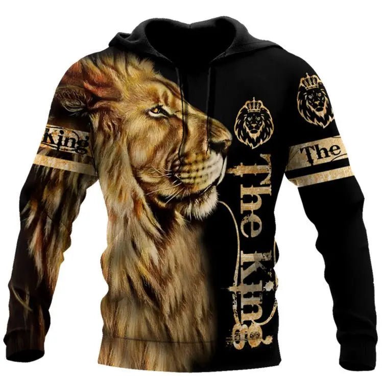 Men's Animal Print Hoodies - Xandu Limited