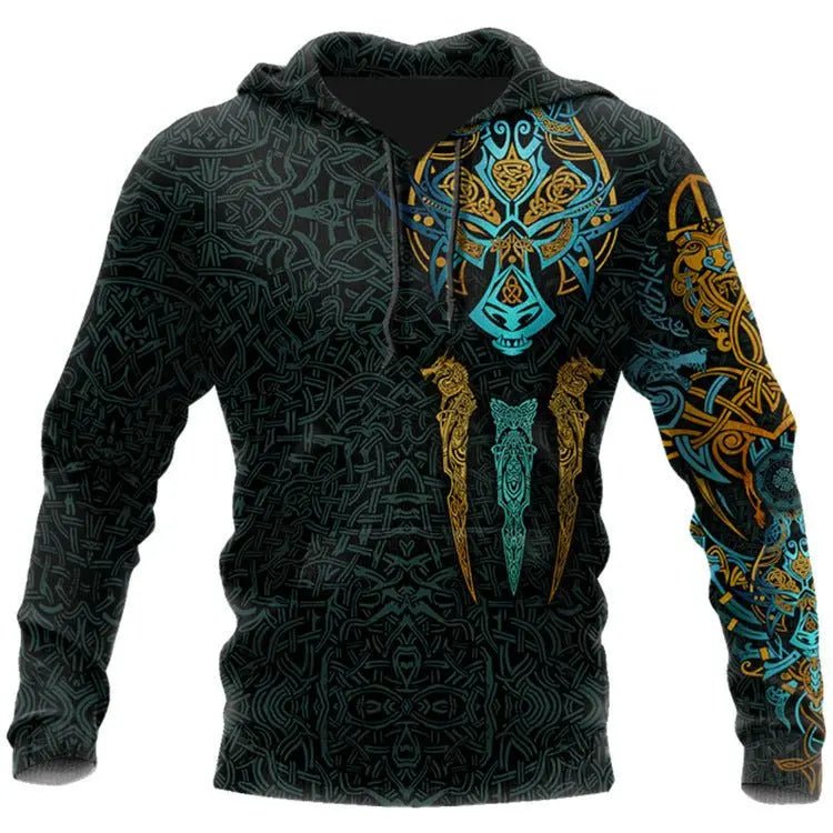 Men's Animal Print Hoodies - Xandu Limited