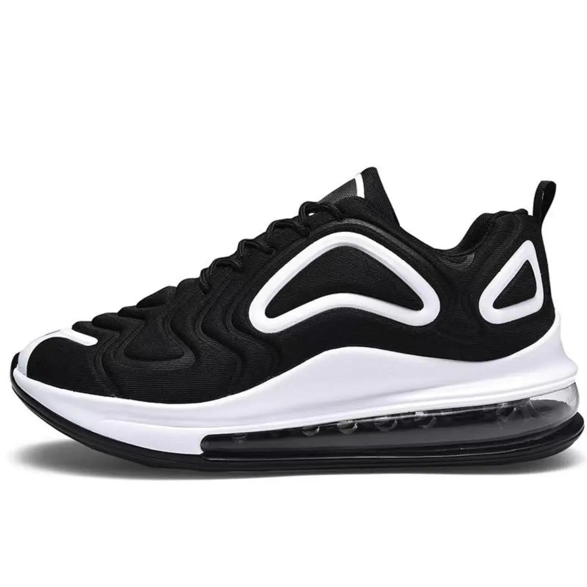 Men's Black Air Cushion Running Shoes - Xandu Limited