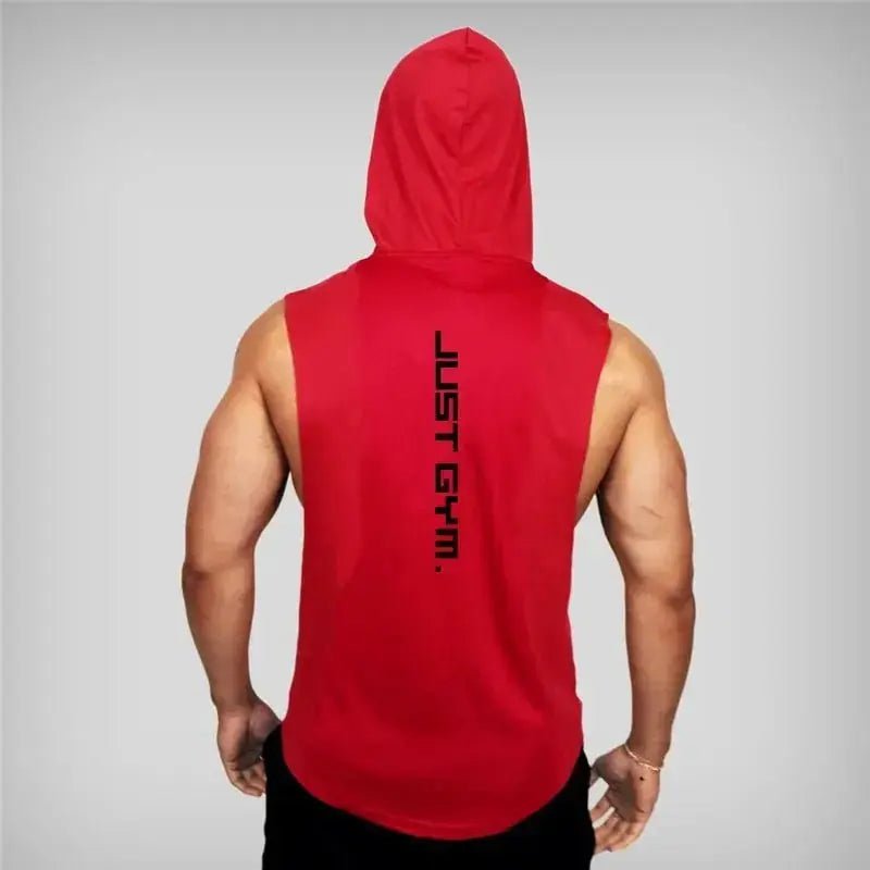 Men's Gym Hoodie/Tank Top – Versatile, Lightweight Workout Gear - Xandu Limited