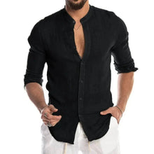 Men's Linen long sleeve Shirt - Xandu Limited