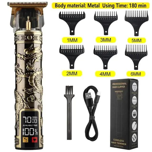 Men's Rechargeable Electric Hair Trimmer - Xandu Limited