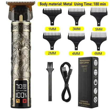 Men's Rechargeable Electric Hair Trimmer - Xandu Limited