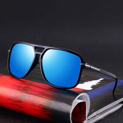 Men's Retro Polarized Sunglasses – Stylish, UV Protection & Clear Vision - Xandu Limited