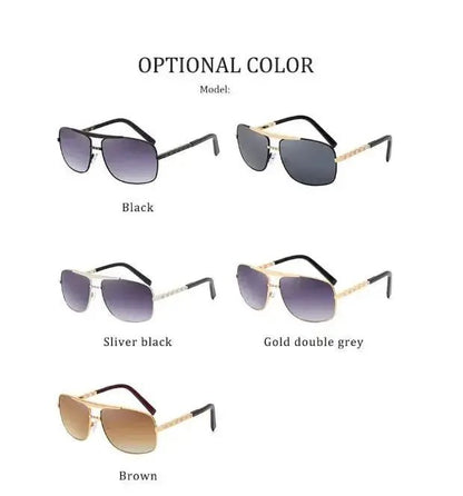 Men's Square Sunglasses – Trendy, UV - Blocking Eyewear for a Modern Look - Xandu Limited