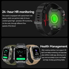 Outdoor Military Smart Watch for Men – Rugged & Reliable - Xandu Limited