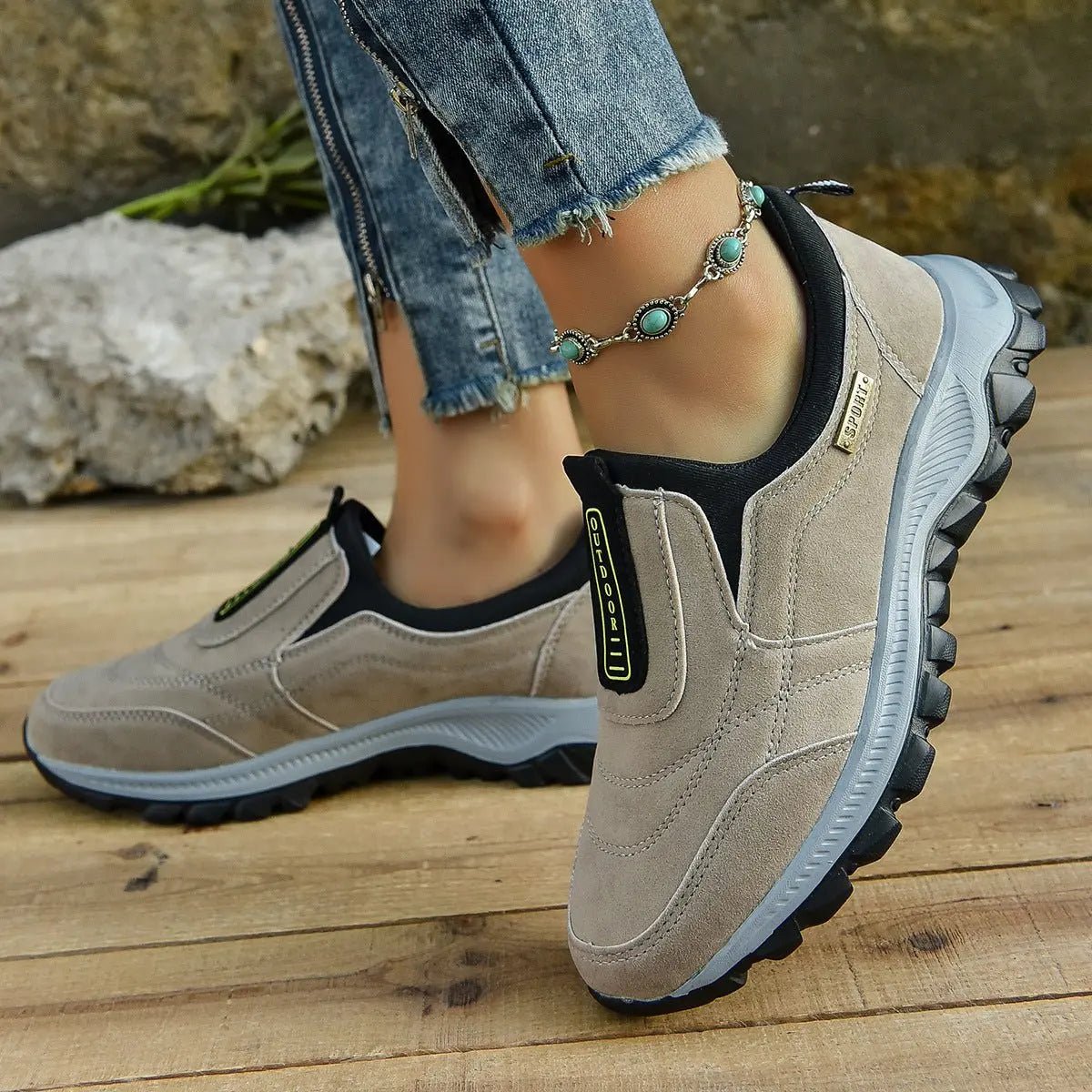 Slip - On Sports Shoes – Comfortable Walking & Running Sneakers - Xandu Limited