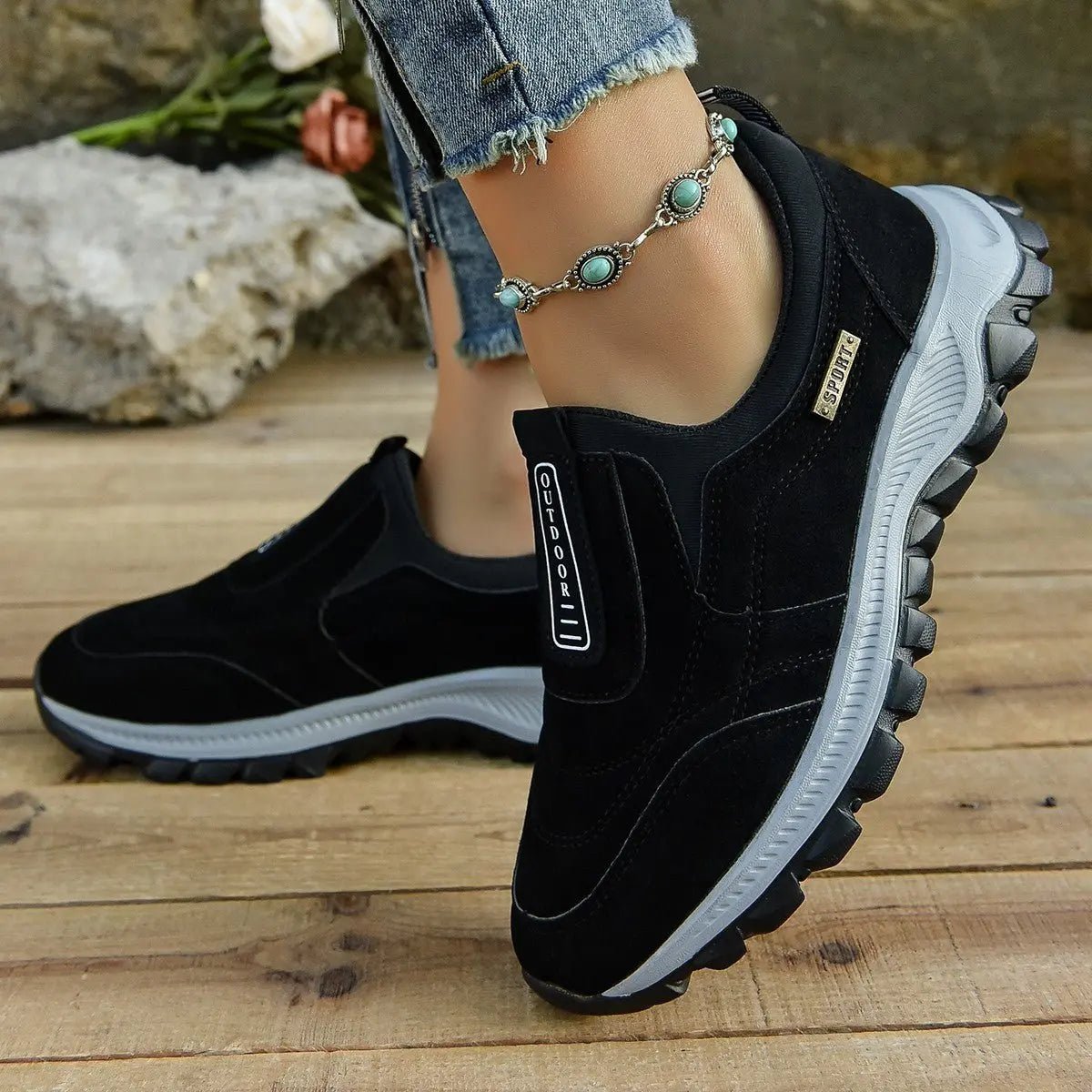 Slip - On Sports Shoes – Comfortable Walking & Running Sneakers - Xandu Limited