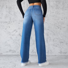 Straight Wide - Leg Jeans – High - Waist Casual Women's Denim Style - Xandu Limited