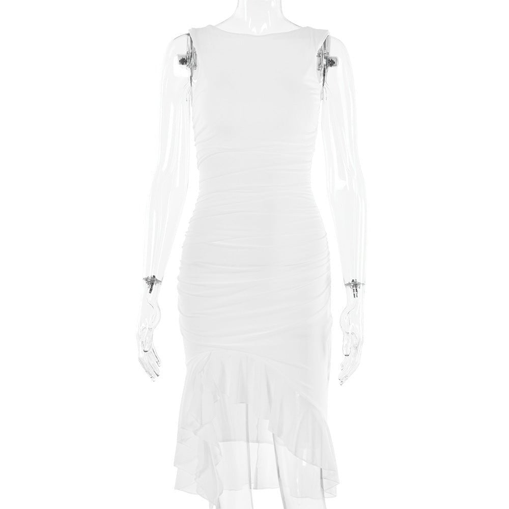 Summer Slim Sleeveless Dress – Stylish Party & Club Wear for Women - Xandu Limited