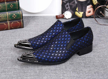 Trendy Leather Shoes Men's Fashion Shoes Brogue Men's Shoes - Xandu Limited