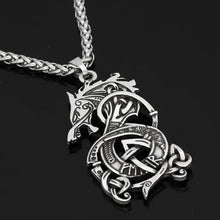 Viking Dragon Pendant Necklace - Bold Norse Mythology Jewelry - Xandu Limited