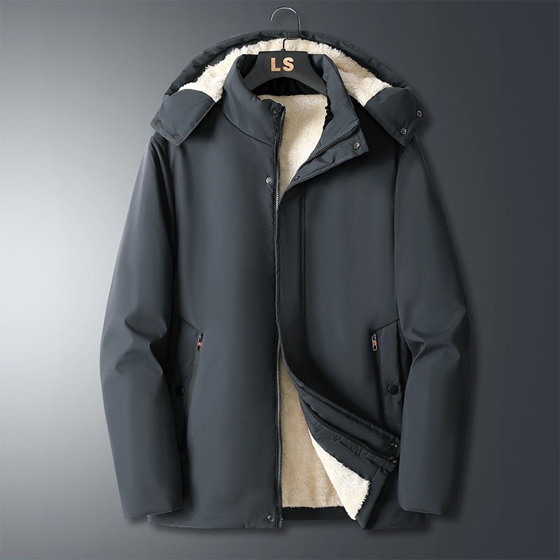 Winter Lambskin Warm Thickened Men's Cotton Clothes - Xandu Limited