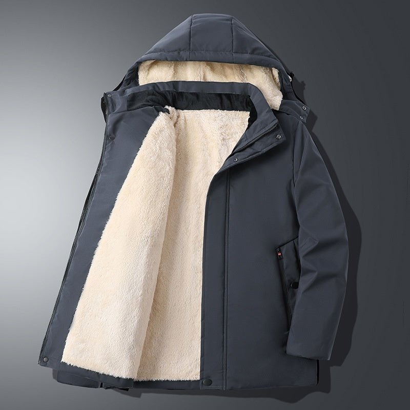 Winter Lambskin Warm Thickened Men's Cotton Clothes - Xandu Limited